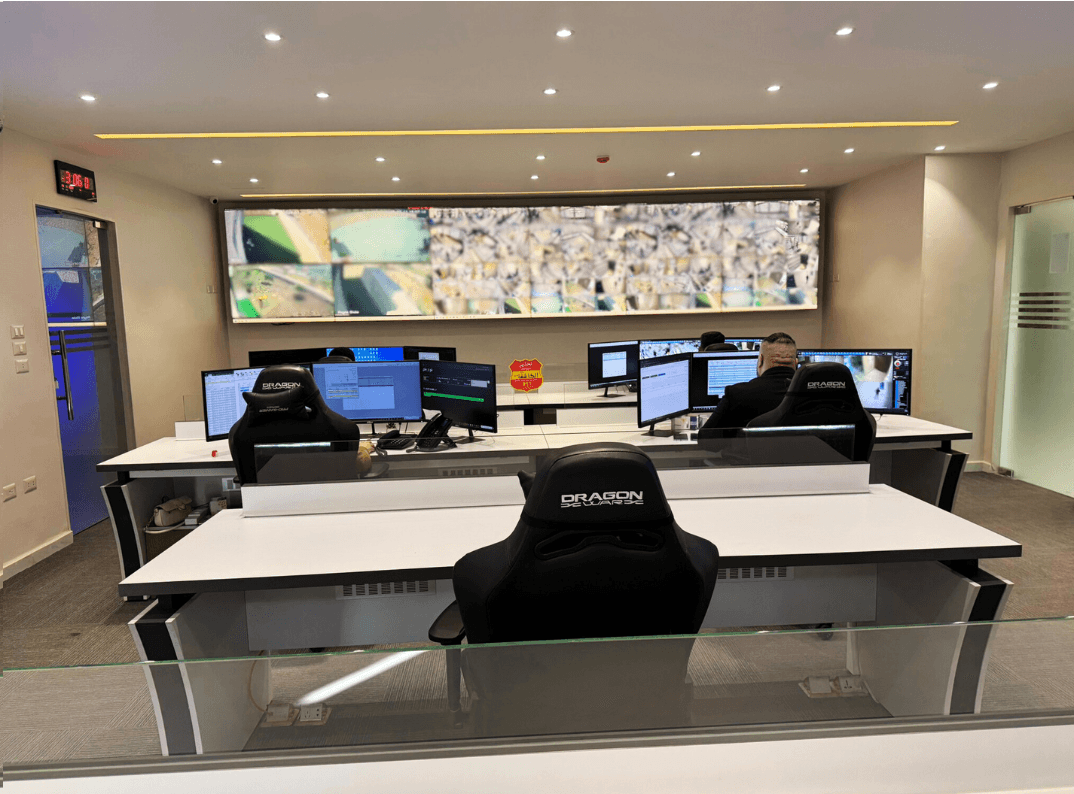 إنشاء وتصميم مراكز التحكم والمراقبة