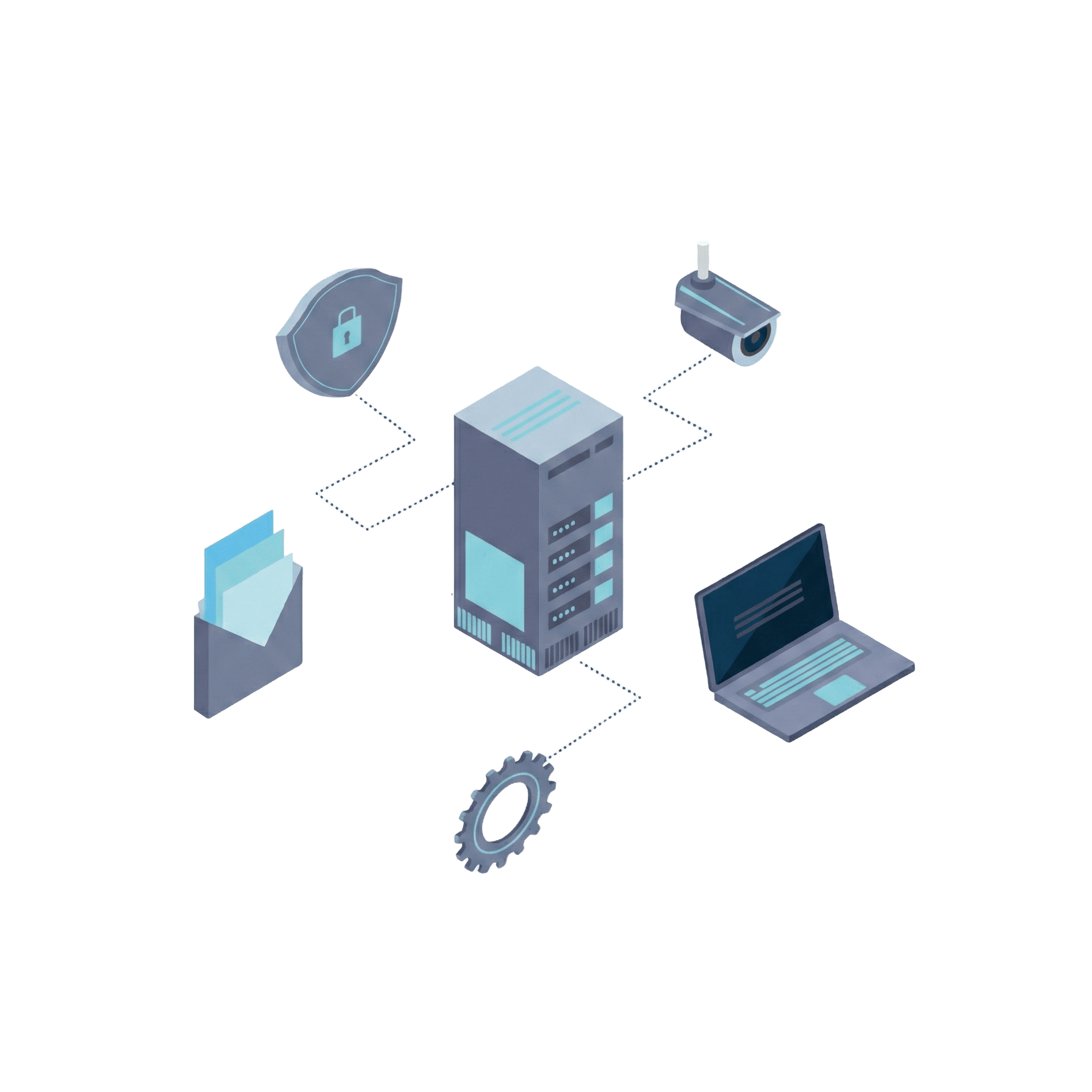 دمج الأنظمة الأمنية